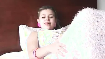 Sammy fingers herself in masturbation scene