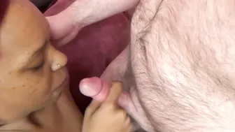 ChickPass - Black coed Taee Naz is banging an older white bro