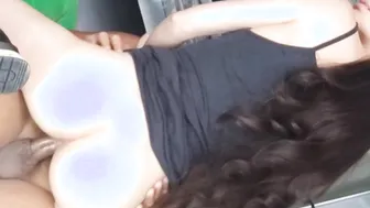 My stepsister getting creampied inside her snatch