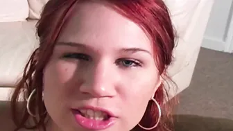 18 Year Old year mature Alyssa West loves huge loads all over her big hooters