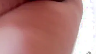 La Paisa Squirts and Leaks Cum down her irresistible tight snatch