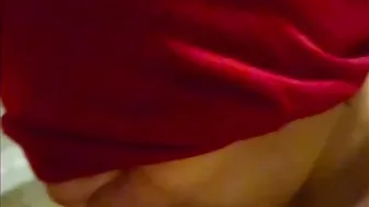 liking his penis while ride my vibrator.