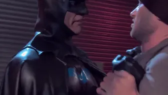 Batman Rescues 2 Hotties Thirsty For Three-Way And His Yummy Cum -WHORNY FILMS