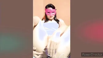 Kitty double play with dildos and a Hugest squirt