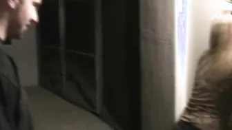 Horny Couple Get away to their party to do a sex scene