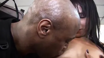 Hot Latina gets Threesome