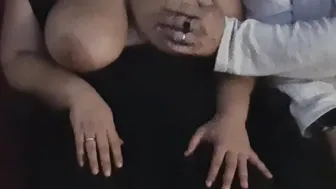 Groped at the cinema she ends up touching a strangers dick