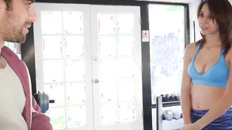 Playboy3.com - Amazingly Hot post workout dick ride with slender huge boobs 18 yo CeCe Capella