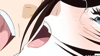 [EXCLUSIVE UNCENSORED HENTAI] Freaky Milf Fucks Her New Co-worker - UnHentai