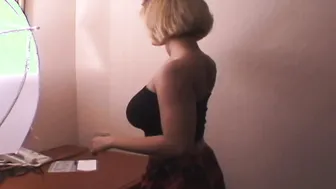 Cutie Fit Cougar Talks Sex And Bares Her Big Hooters