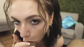 Adorable 19 Year Old Gf with Huge Natural Breasts Give Fellatio for Facial - Gracie Gates -