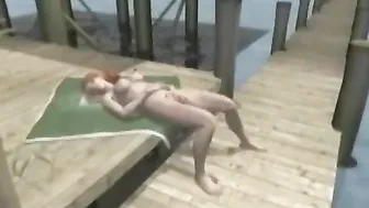 Horny Babe FIngers Solo After A Hot Fuck Session