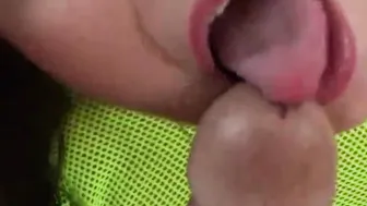 Kacey 18 just got her braces on her teeth now she sucks cock 2