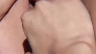 Little April with Lesbian friend licking at yau