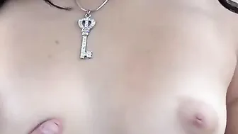 Little Bailey goes outdoor Park with her boyfriend and blowjob