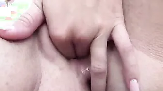 Little Bailey goes outdoor Park with her boyfriend and blowjob