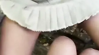 Little summer with her girlfriend fingering pussies