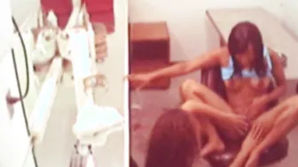 Lesbian Girl Licking and Fingering each other Caught on Tape