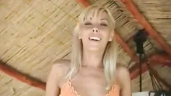 Nikky Blond loves fucking hard Outdoor