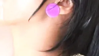 Tobie Teen with Small tits Bareback and Fucking on top