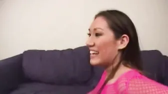 Asian Slut Crista Liana Extreme blowjob and Spanking