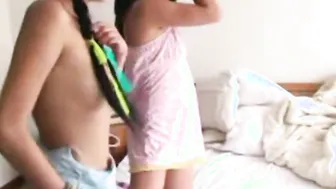 Tiny Tessa with perfect tits Lesbian Nude Dancing