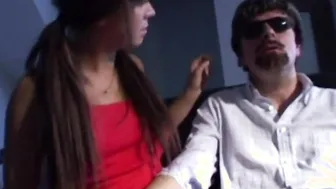 Sweet Teen Suck and Fuck by Blind Men with Big Dick