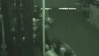 two employees sucking a Dick during work time