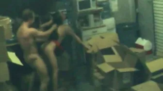 Boss and Secretary Fucking Hardcore caught on tape