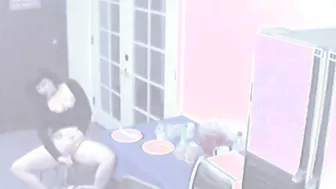 Brunette rubbing and Masturbate using Vegetable