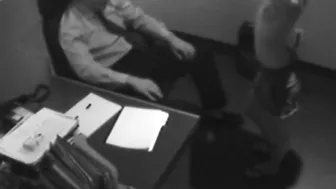 Blonde Secretary Blowjob her boss big dick