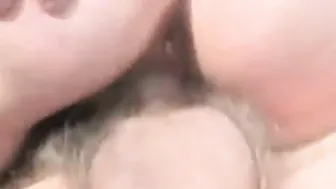 Sweet Teen Masturbate with dildo and Fucking by old men