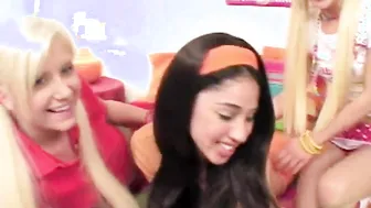 Lil Lexy Triple Lesbian Action Licking