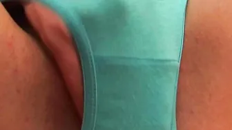 BrookeSkye Rubbing small boobs and Pussy inside panty