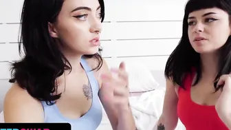 Bored Teenagers Corra Cox And Nova Vixen Gotten Banged By Football Stepdads