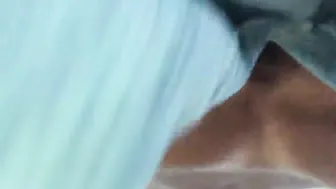 I run away from peeing and my hubby breaks my butt