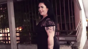 Fat german BBW girl public pick up at real sexdate