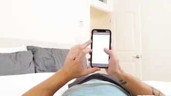 My adorable 18 yo stepsister Liz Jordan sucking off my huge dick and wanted it rough