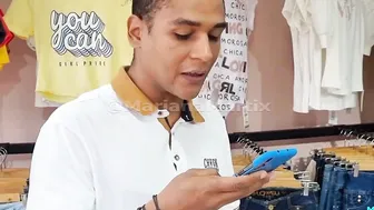 Dressing room sex with a clothing store clerk - Mariana Martix - bbcs