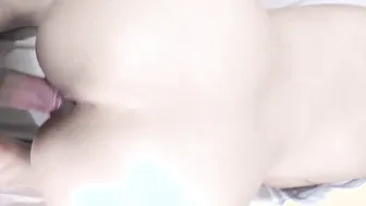 White Peruvian Japanese women lets herself be filmed while I boned her... I put it inside her cunt and butt