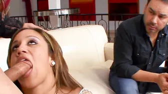 Frustrated Cuckold Watches His Hispanic Fiance Lynn Love Banged Another Man