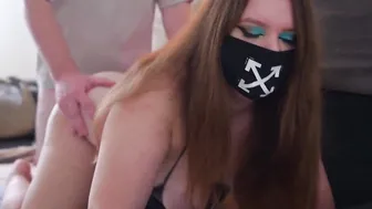 Adorable Pawg Get Cummed Inside Her Vagina