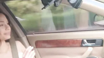 My best friend asks me to suck his dick so we make a stop on the highway. road service :)