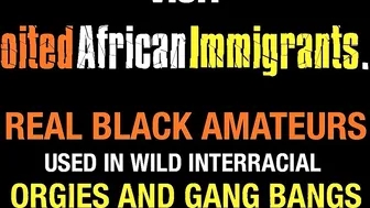 African Immigration Chronicles #2 - Ebony Beauties Get Fucked by Big Black Dicks