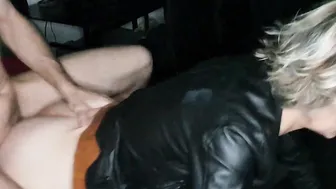 Karina 48 year housewife fuck rough from behind - Vaginal Cummed Dogging