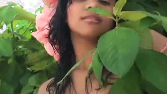 Tobie Teen touches herself in solo scene