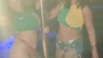 World Cup party at the club and we started drinking Fucking security