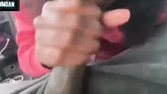 OUTSIDE SLOPPY ORAL SEX GIGANTIC CREAMPIE ‼️
