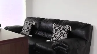 Teenage Cutie With Big Green Eyes Gets Her First Hardcore Fuck