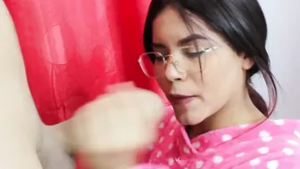 I find my stepbrother masturbating into his room and I propose to have sex with me